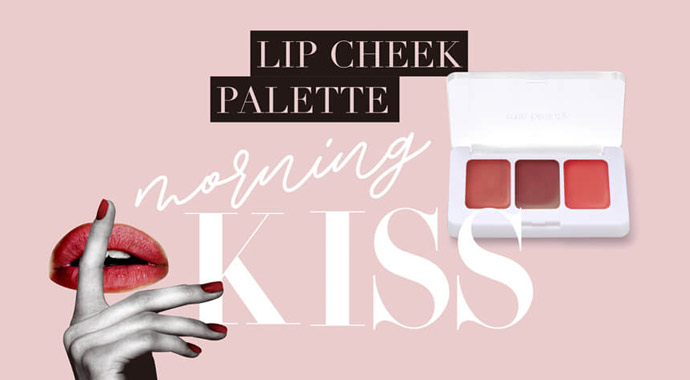 LIP CHEEK PALETTE morning KISS